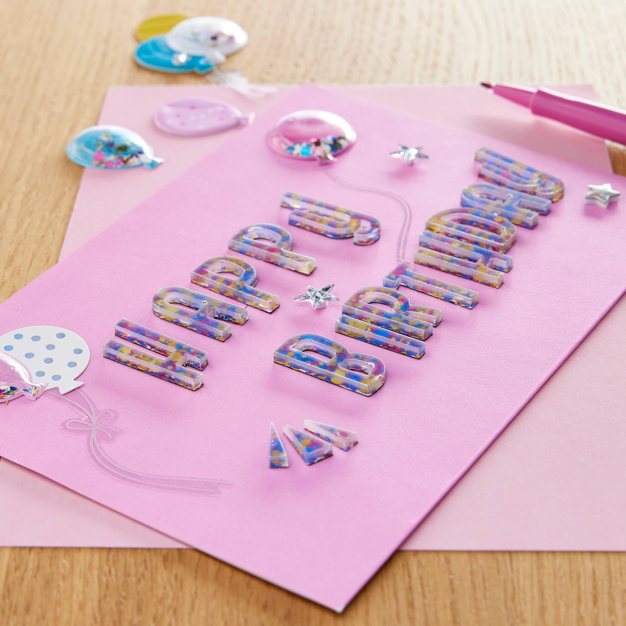 Confetti Happy Birthday Stickers by Recollections™